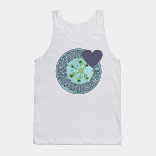 Diatom - Lindavia (icy blue) Tank Top